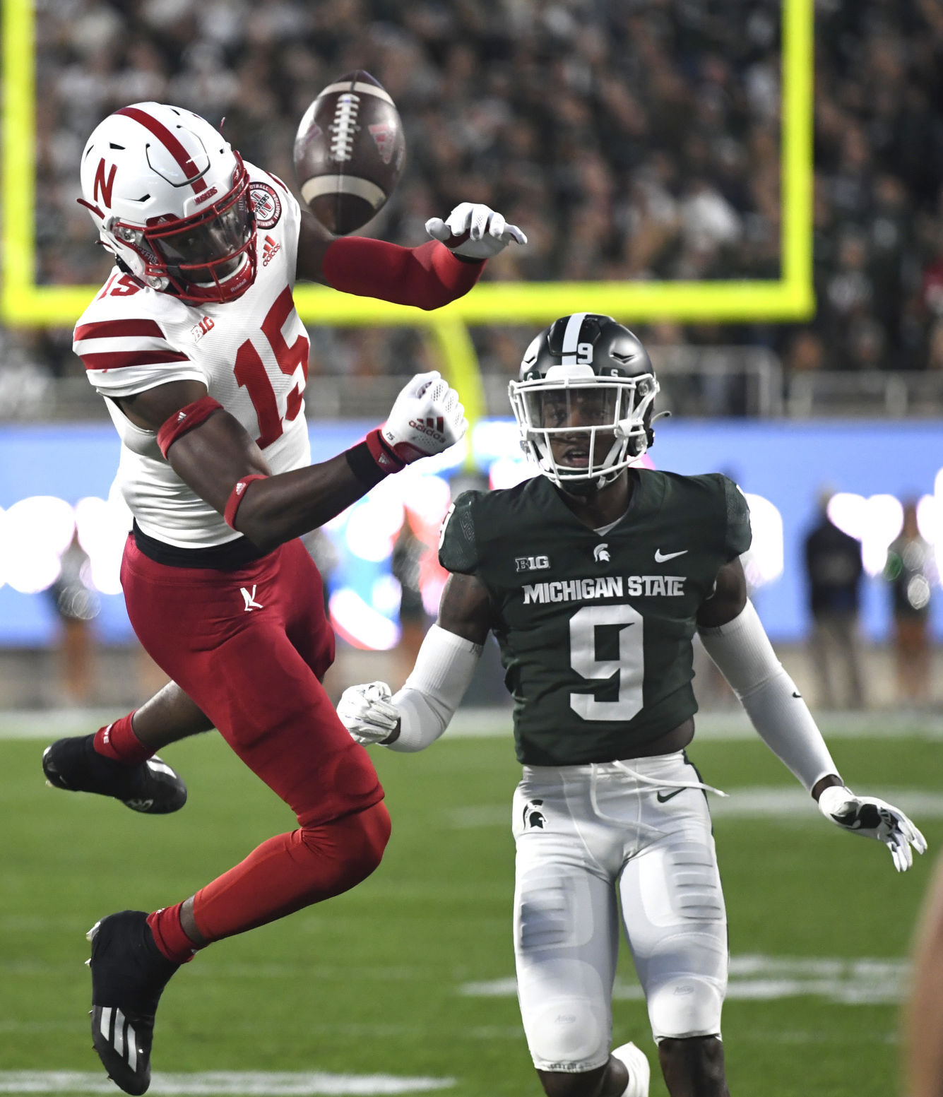 Nebraska vs. Michigan State, 9.25